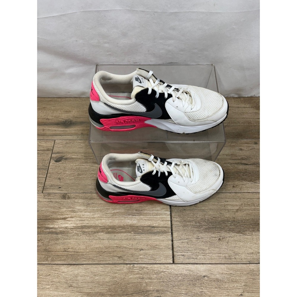 Nike Air Max Excee Running Shoes Low Top Comfort Sneakers White Pink Size 7 - Picture 2 of 10